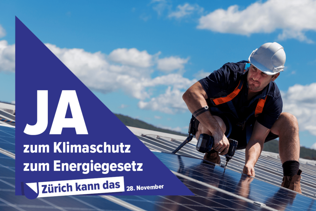 Ja zum Zürcher&nbsp;Energiegesetz